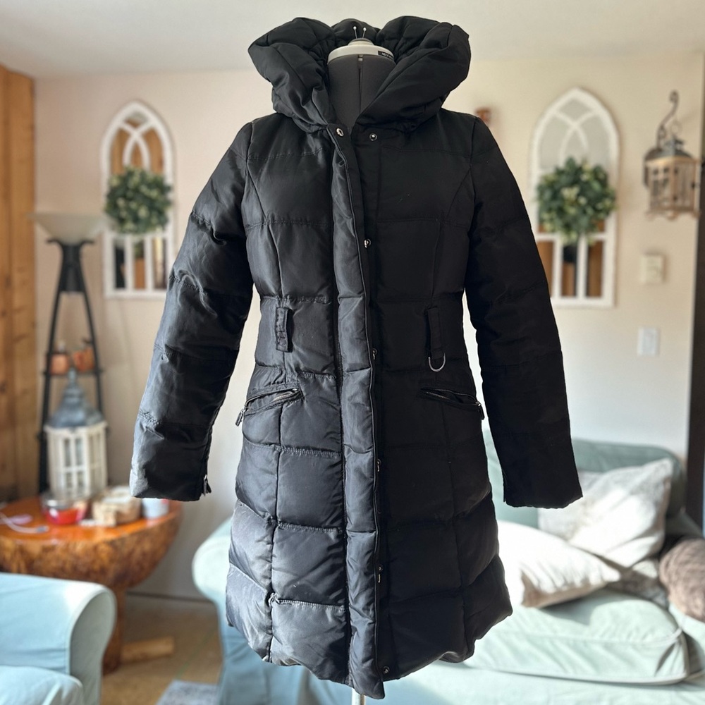 Women's Black Down Puffer Jacket